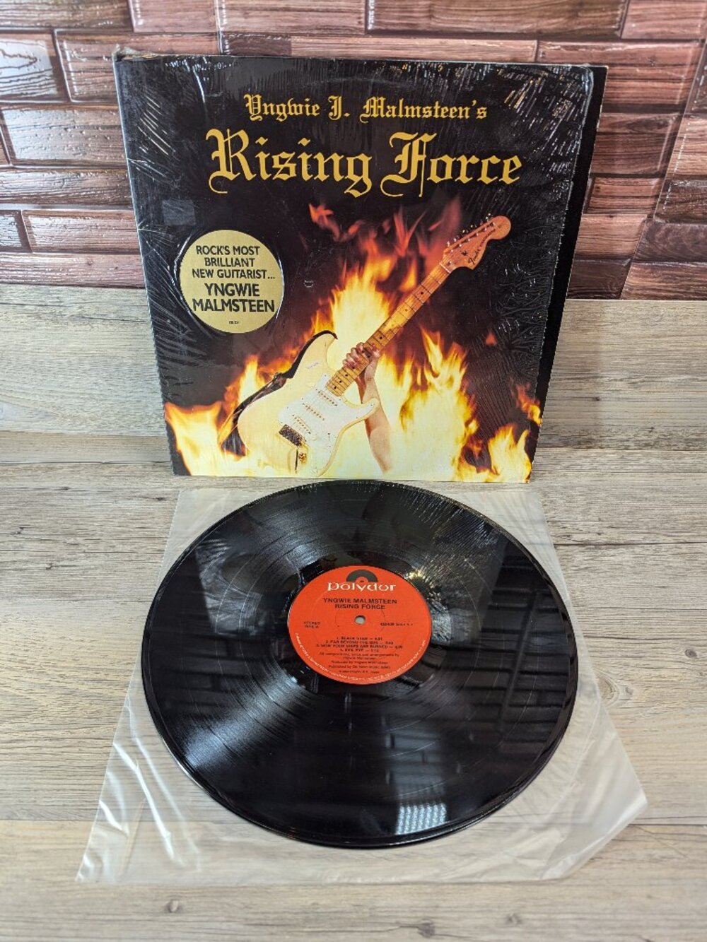 Yngwie Malmsteen Rising Force (Vinyl Album 1984 Polydor 825 324-1)